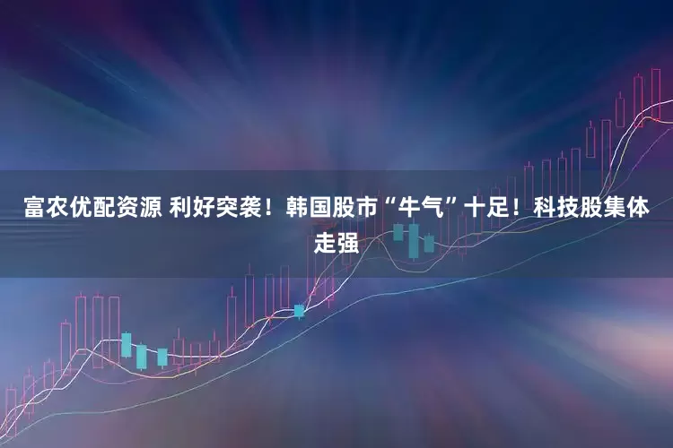 富农优配资源 利好突袭！韩国股市“牛气”十足！科技股集体走强